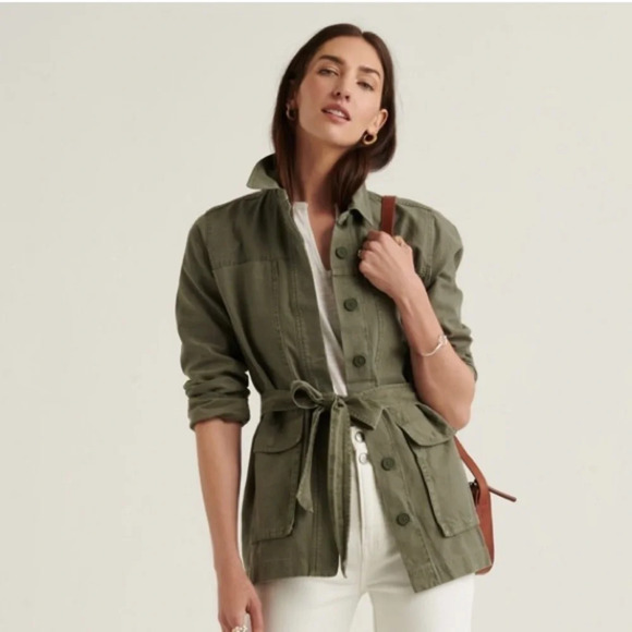 Lucky Brand Jackets & Blazers - Lucky Brand Belted Workwear Utility Jacket Size Small